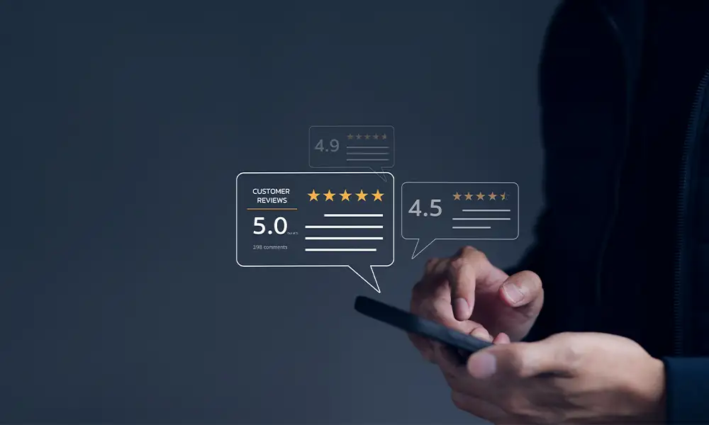 la experiencia del cliente visualizada en las reviews